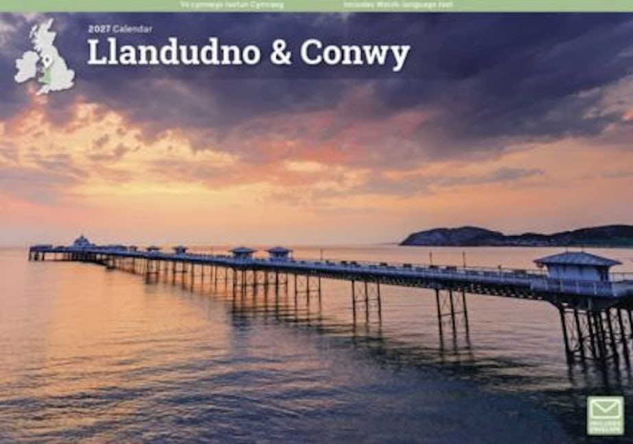Cover image for Llandudno & Conwy A4 Calendar 2027, isbn: 9781529857986