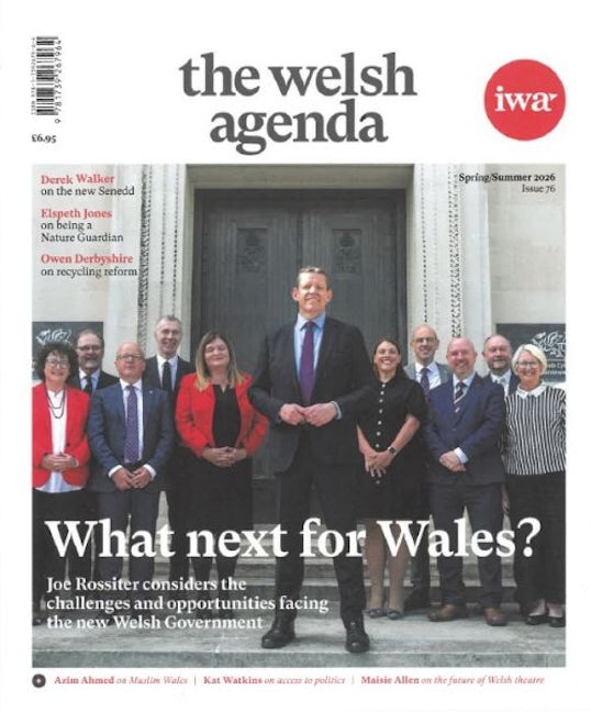 Cover image for The Welsh Agenda, Issue 76 (Spring/Summer 2026), isbn: 9781739267964