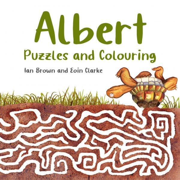Cover image for Albert Puzzles and Colouring, isbn: 9781802587180