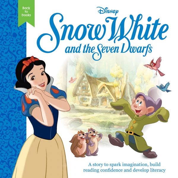 Cover image for Disney Back to Books: Snow White and the Seven Dwarfs, isbn: 9781804163511
