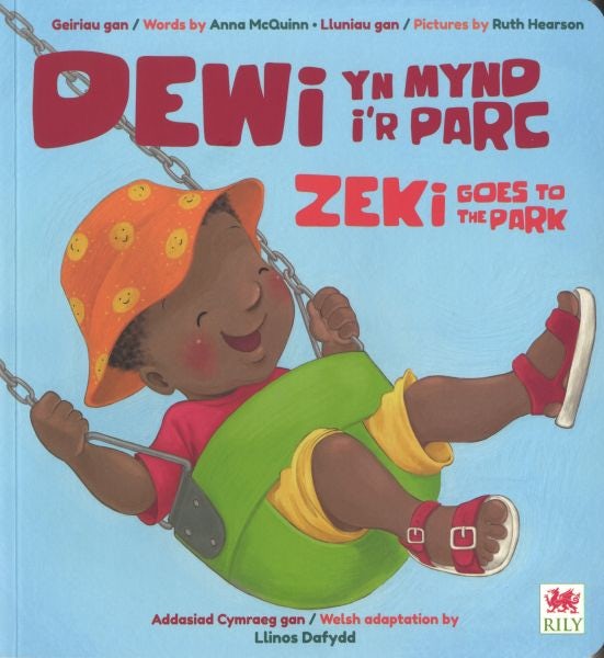 Cover image for Dewi yn Mynd i'r Parc / Zeki Goes to the Park, isbn: 9781804163962