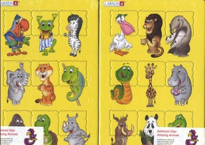 Cover image for Jig-So Anifeiliaid Difyr/Amazing Animals, isbn: 9781908574145