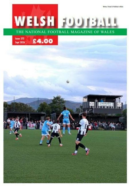 Cover image for Welsh Football 272 (September 2026), isbn: Y728282828