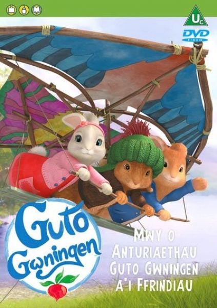 Cover image for Mwy o Anturiaethau Guto Gwningen a'i Ffrindiau (DVD146), isbn: 0111558850