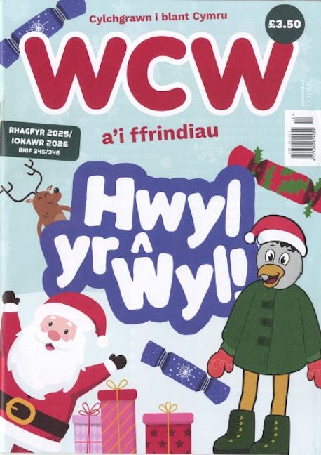 Cover image for WCW a'i Ffrindiau 345/346 (Rhagfyr 2025/Ionawr 2026), isbn: 7I13696147