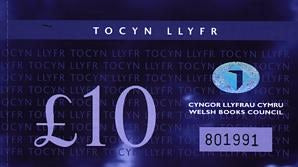 Cover image for Tocyn Llyfr Cymraeg: 10 Punt / 10 Pounds, isbn: 8888039813