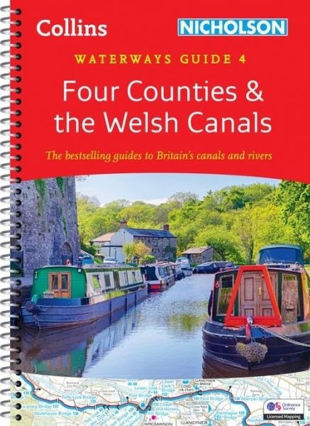 Cover image for Four Counties and the Welsh Canals for Everyone with an Interest, isbn: 9780008546687