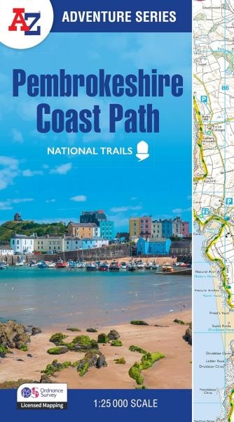 Cover image for A-Z Adventure Series - Pembrokeshire Coast Path, isbn: 9780008727765