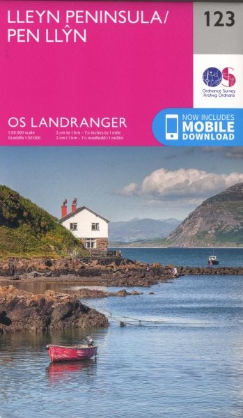 Cover image for O.S. Landranger 123 Lleyn Peninsula/Pen Llyn, isbn: 9780319262214