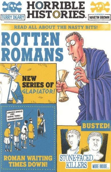 Cover image for Horrible Histories: Rotten Romans, isbn: 9780702307294