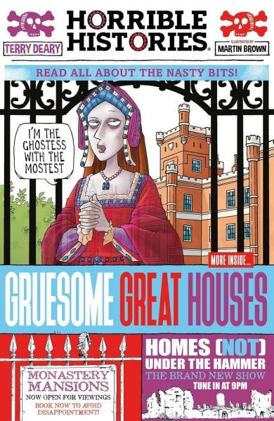 Cover image for Horrible Histories: Gruesome Great Houses (Newspaper Edition), isbn: 9780702331183