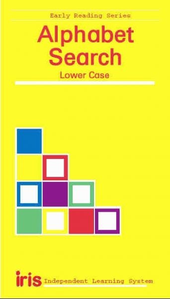 Cover image for Iris: Early Reading Series Year 1 - Alphabet Search Lower Case, isbn: 9780861748983
