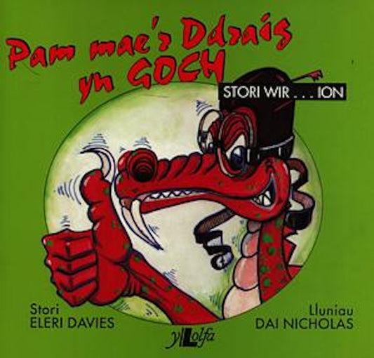 Cover image for Pam Mae'r Ddraig yn Goch, isbn: 9780862432997
