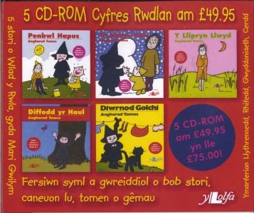 Cover image for 5 CD-ROM Cyfres Rwdlan, isbn: 9780862439385