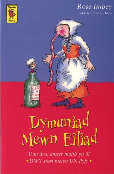 Cover image for Cyfres Gwalch Balch: 1. Dymuniad Mewn Eiliad, isbn: 9780863819124