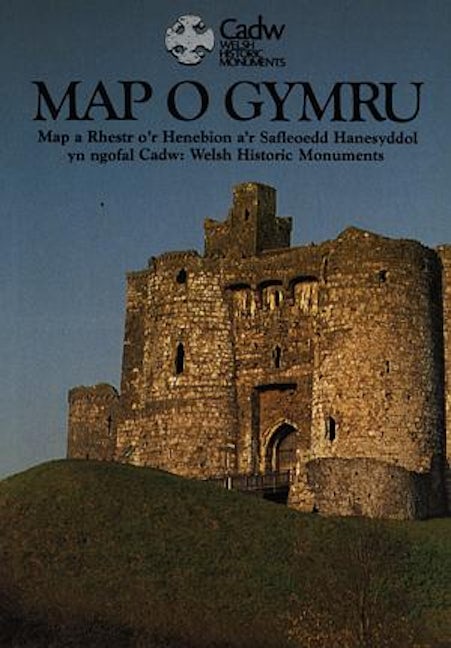 Cover image for Cyfres Cadw: Map o Gymru, isbn: 9780948329531