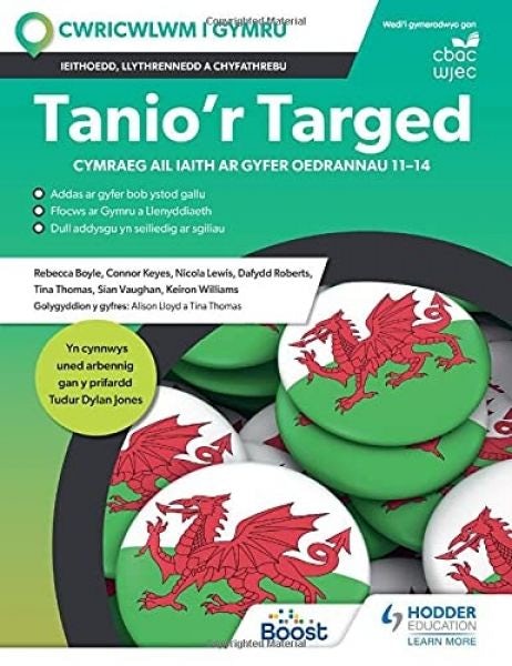 Cover image for Tanio'r Targed - Cymraeg Ail Iaith ar Gyfer Oedrannau 11-14, isbn: 9781398312531