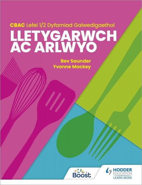 Cover image for Lletygarwch ac Arlwyo CBAC Lefel 1/2 Dyfarniad Galwedigaethol, isbn: 9781398385184
