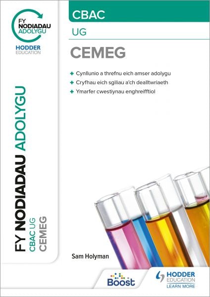 Cover image for CBAC Cemeg UG: Fy Nodiadau Adolygu, isbn: 9781398386082