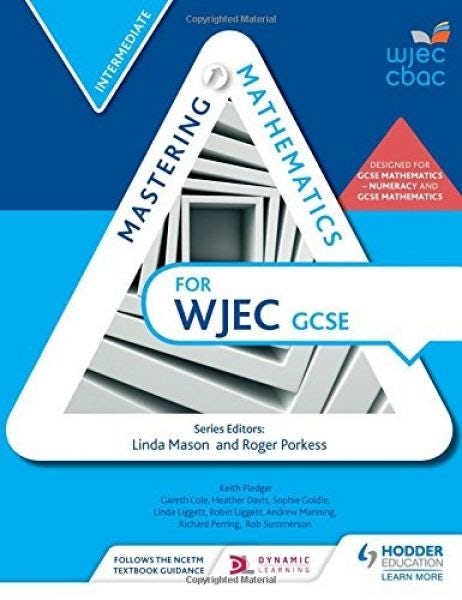 Cover image for Mastering Mathematics for WJEC GCSE: Intermediate, isbn: 9781471856518