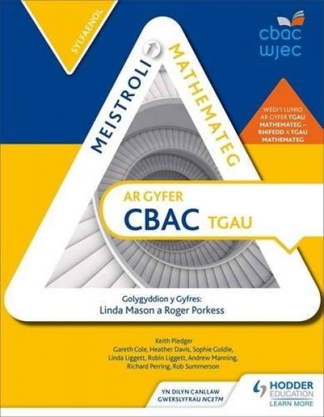 Cover image for Meistroli Mathemateg ar gyfer CBAC TGAU: Sylfaenol, isbn: 9781471866418