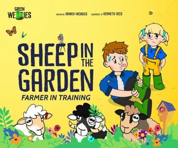 Cover image for Farmer in Training: Sheep in the Garden, isbn: 9781739808822