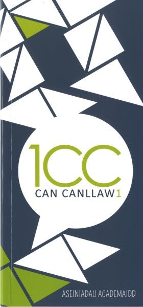 Cover image for Can Canllaw 1 - Aseiniadau Academaidd, isbn: 9781783900190