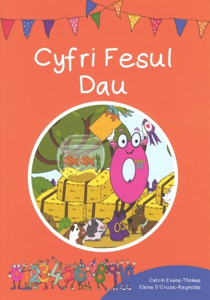 Cover image for Cyfres Cymeriadau Difyr: Stryd y Rhifau - Cyfri Fesul Dau, isbn: 9781783901630