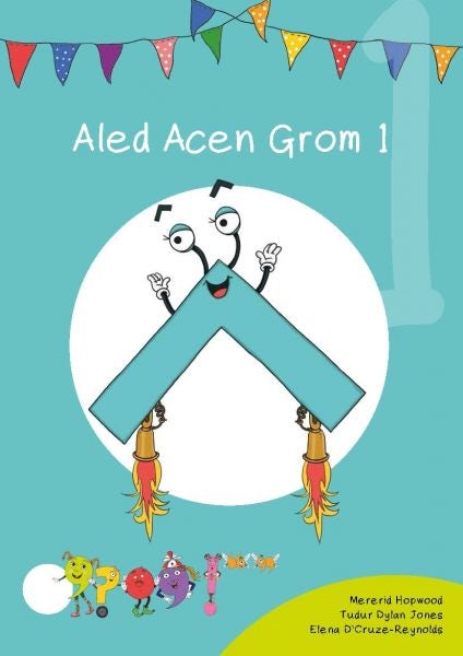 Cover image for Cyfres Cymeriadau Difyr: Glud y Geiriau - Aled Acen Grom 1, isbn: 9781783901722