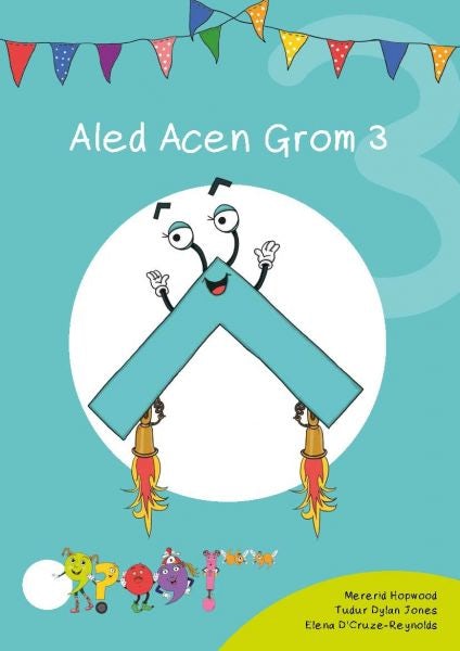 Cover image for Cyfres Cymeriadau Difyr: Glud y Geiriau - Aled Acen Grom 3, isbn: 9781783901746