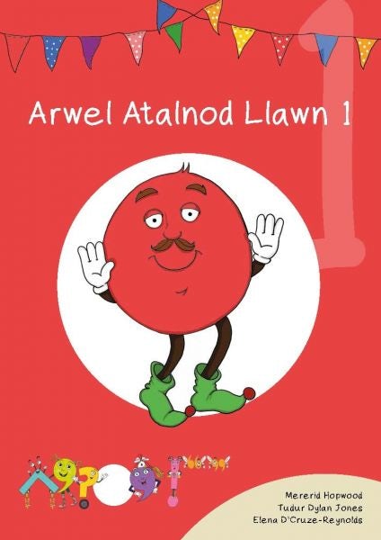 Cover image for Cyfres Cymeriadau Difyr: Glud y Geiriau - Arwel Atalnod Llawn 1, isbn: 9781783901784