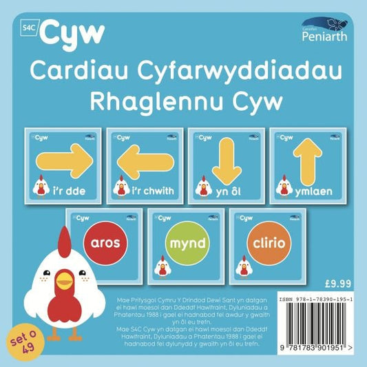 Cover image for Matiau Rhaglennu Cyw: Cardiau Cyfarwyddiadau Rhaglennu Cyw, isbn: 9781783901951