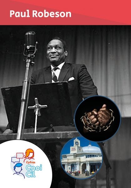 Cover image for Cyfres Cnoi Cil: Paul Robeson (pecyn), isbn: 9781783902095