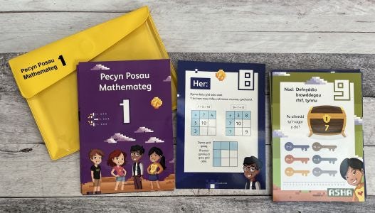 Cover image for Pecyn Posau Mathemateg 1, isbn: 9781783903740