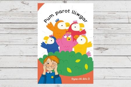 Cover image for Dyna Chi Dric: Pum Parot Lliwgar, isbn: 9781783904594