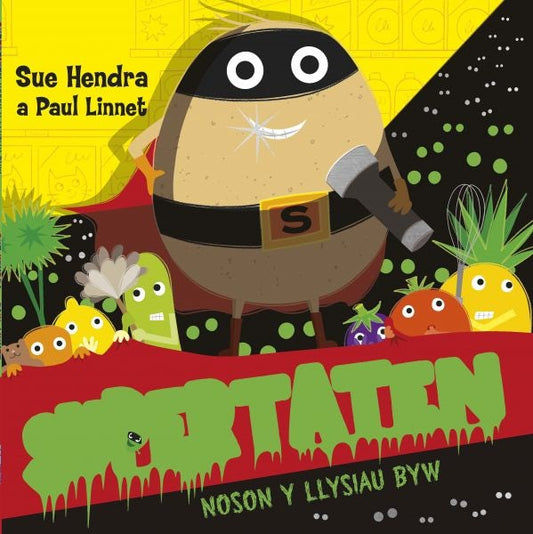 Cover image for Supertaten: Noson y Llysiau Byw, isbn: 9781784231927