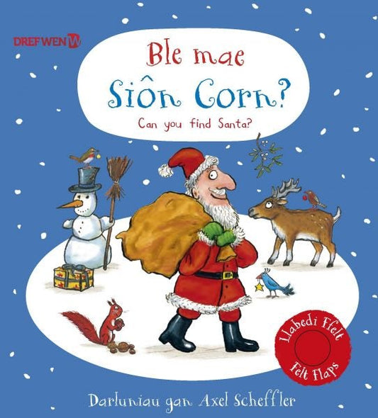 Cover image for Ble mae Siôn Corn? / Can you find Santa?, isbn: 9781784232504