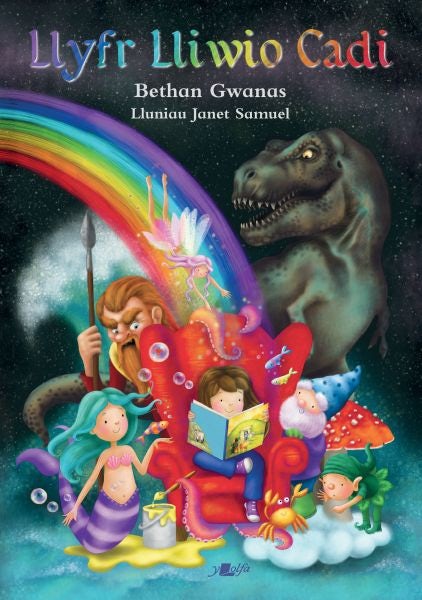 Cover image for Llyfr Lliwio Cadi, isbn: 9781784618605