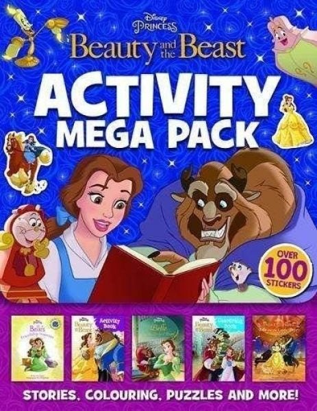 Cover image for Disney Princess: Beauty and the Beast Activity Mega Pack, isbn: 9781788108874