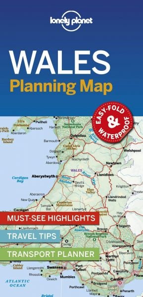 Cover image for Lonely Planet: Wales - Planning Map, isbn: 9781788686129