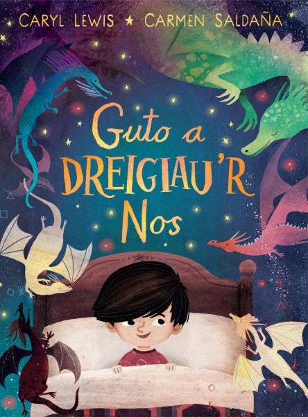 Cover image for Guto a Dreigiau'r Nos, isbn: 9781800993709