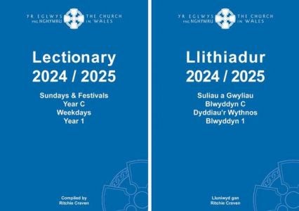 Cover image for Llithiadur Yr Eglwys yng Nghymru 2024-2025 Church in Wales Lectionary, isbn: 9781800996038