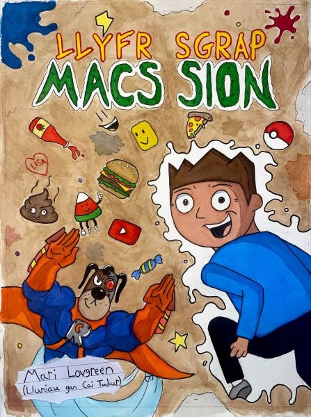 Cover image for Llyfr Sgrap Macs Sion, isbn: 9781800996809