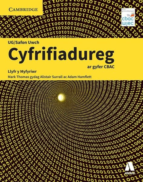 Cover image for Cyfrifiadureg UG/Safon Uwch ar Gyfer CBAC, isbn: 9781801060318