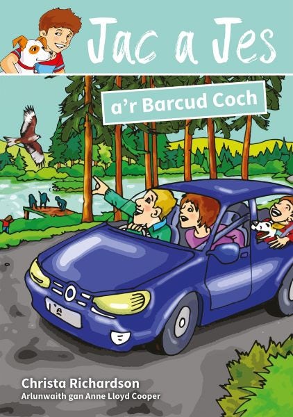Cover image for Cyfres Jac a Jes: Jac a Jes a'r Barcud Coch, isbn: 9781801061445