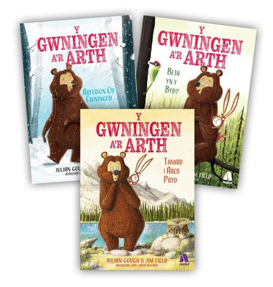 Cover image for Pecyn y Gwningen a'r Arth, isbn: 9781801061834