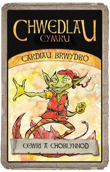 Cover image for Cardiau Brwydro Chwedlau Cymru: Cewri a Choblynnod, isbn: 9781801062749