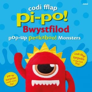 Cover image for Codi Fflap Pi-Po! Bwystfilod / Pop-Up Peekaboo! Monsters, isbn: 9781801062909