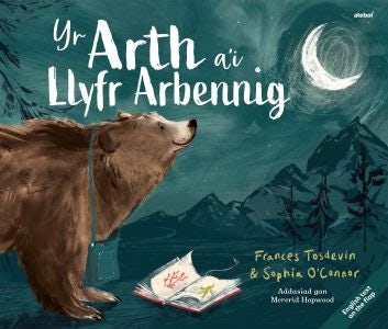Cover image for Yr Arth a'i Llyfr Arbennig / The Bear and her Book, isbn: 9781801063029