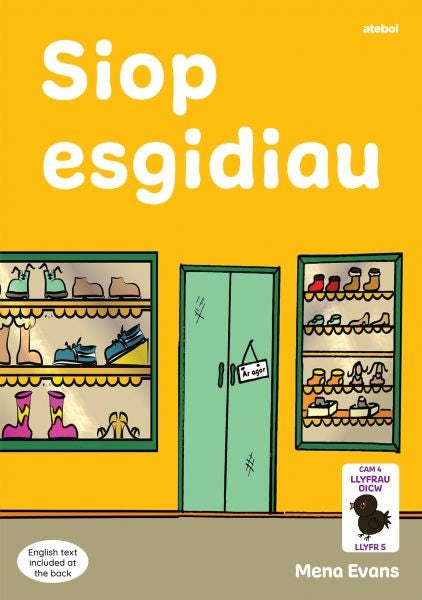 Cover image for Llyfrau Hwyl Magi Ann: Siop Esgidiau, isbn: 9781801063753